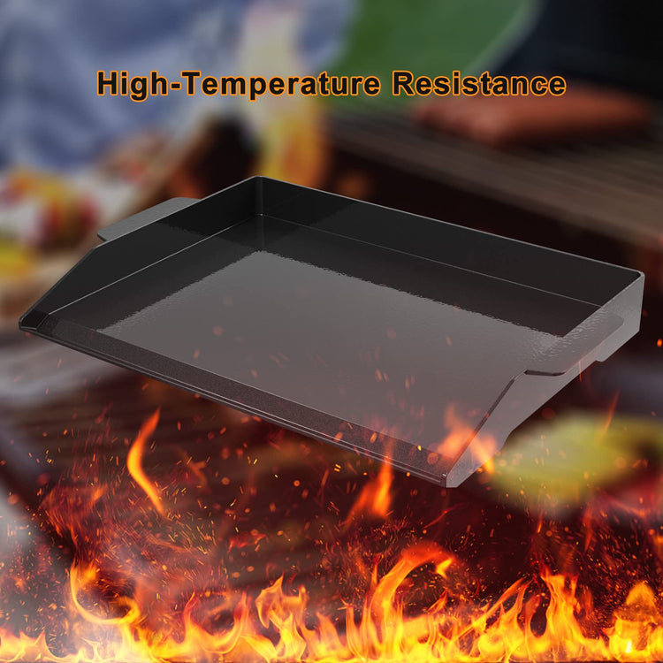 Onlyfire Universal Enamelled Cast Iron Cooking Griddle