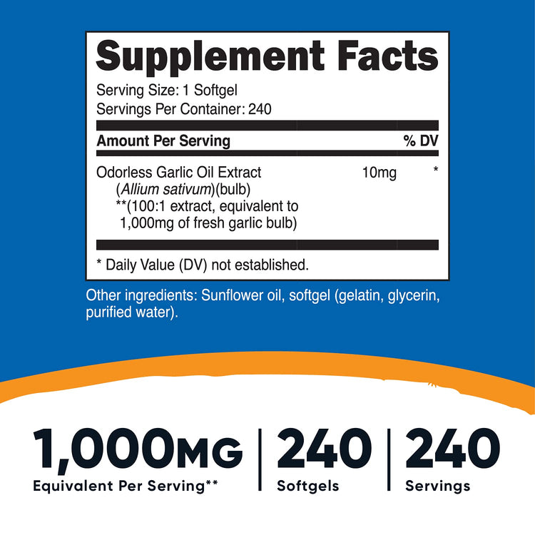 Garlic 1000mg (2 Count)