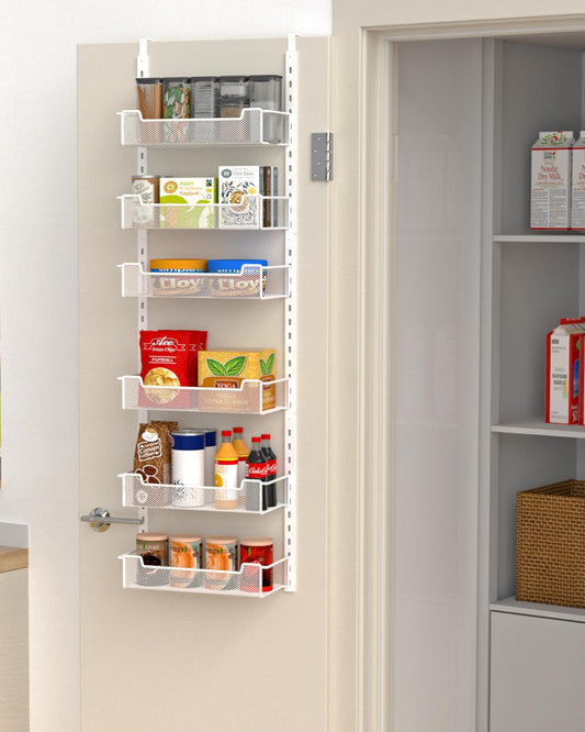 12.3" W Narrow Over the Door Pantry Organizer