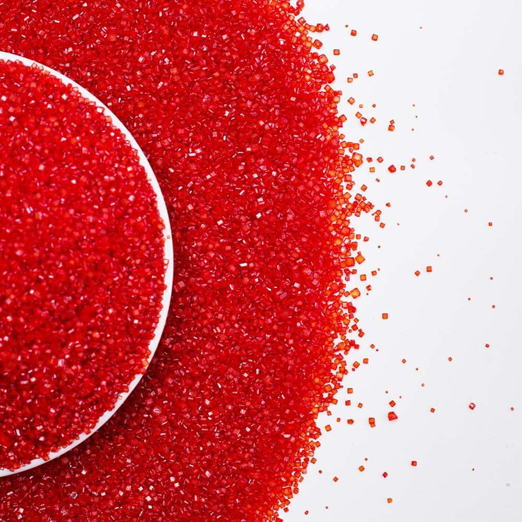 Red Sanding Sugar Sprinkles (3 Ounce)