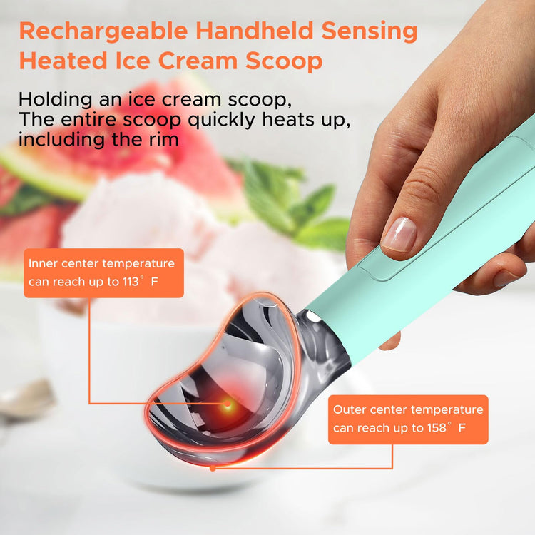 Heated Ice Cream Scoop