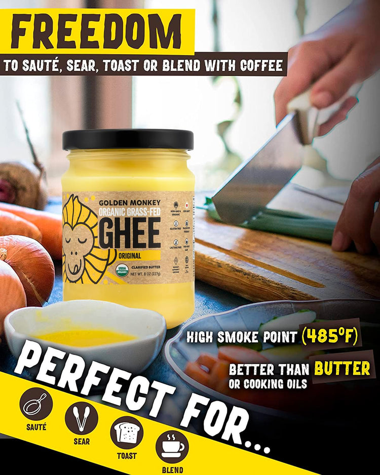 Organic Ghee Butter (8 Ounce)