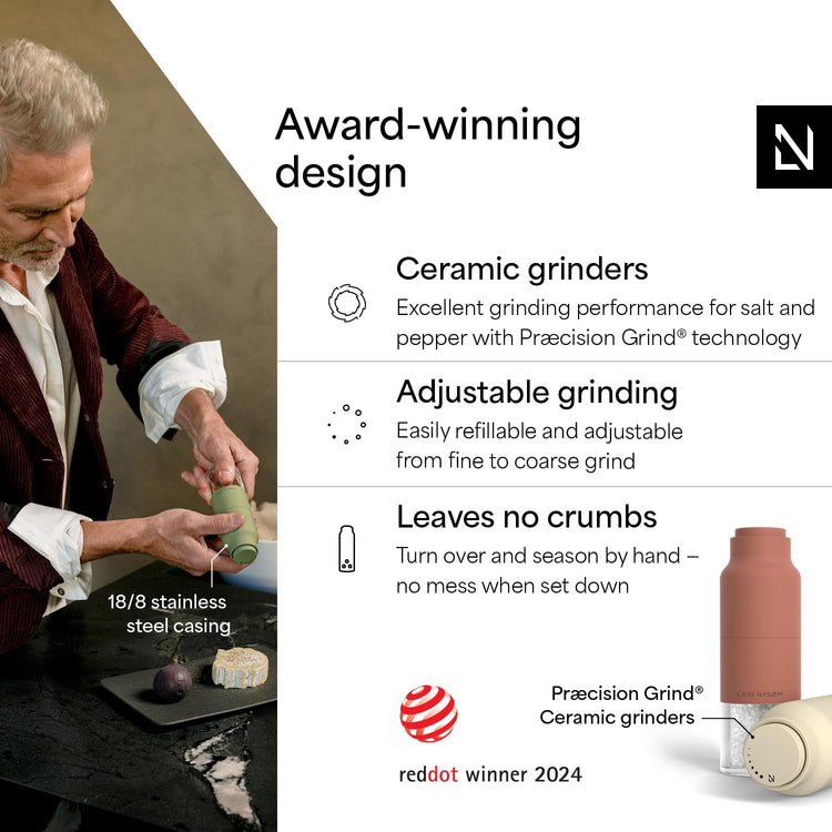 Salt and Pepper Grinder Set