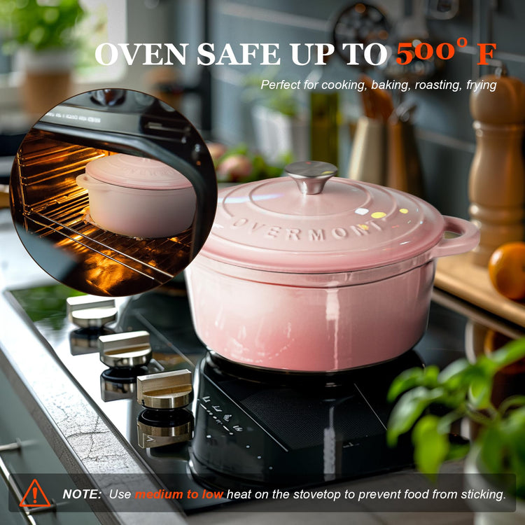 Enameled Cast Iron Dutch Oven