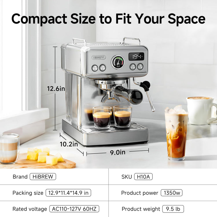H10A 58mm Espresso Machine