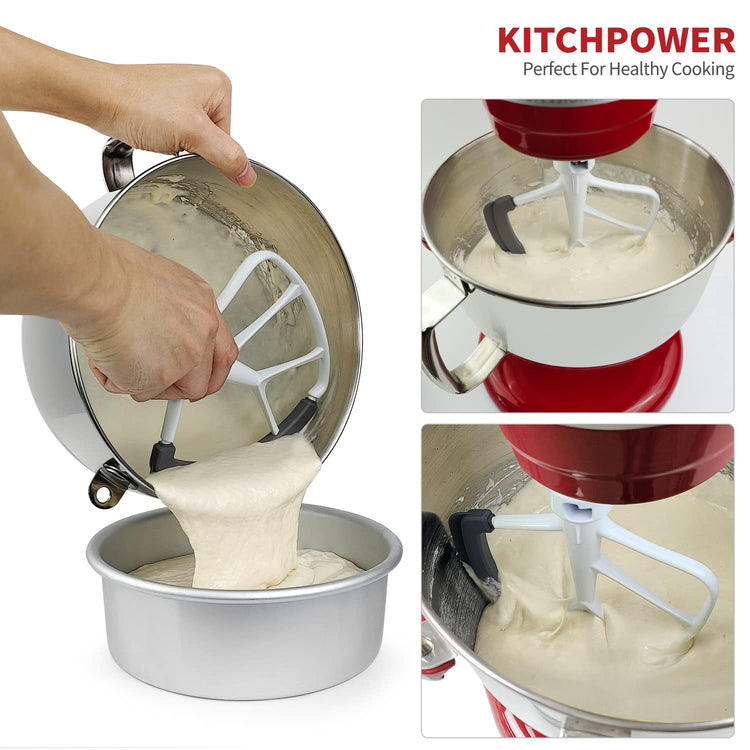 6 Quart Flex Edge Beater for KitchenAid Bowl
