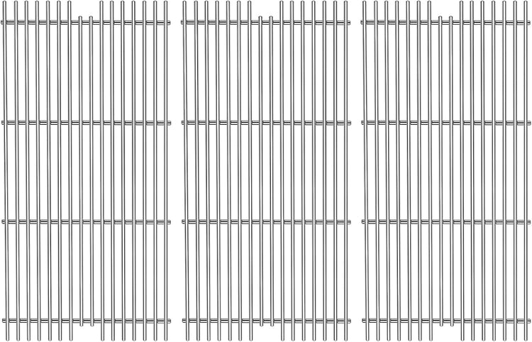 S911 Stainless Steel 3 Pack Cooking Grids Grates for Viking VGBQ 30" T, VGBQ 41" T, VGBQ 53" T Series Gas Grill 23-1/4" x 11 1/2"