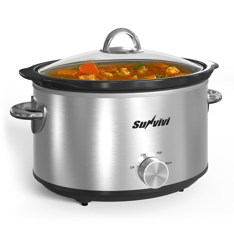 Small Slow Cooker 4QT