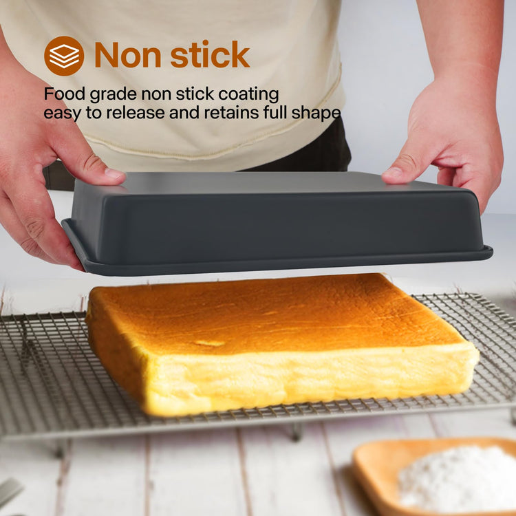 Rectangle Cake Pans (3 Count)