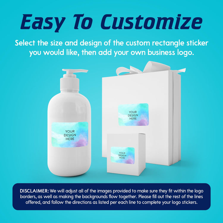 Custom Vinyl Stickers Your Image (100 Count)