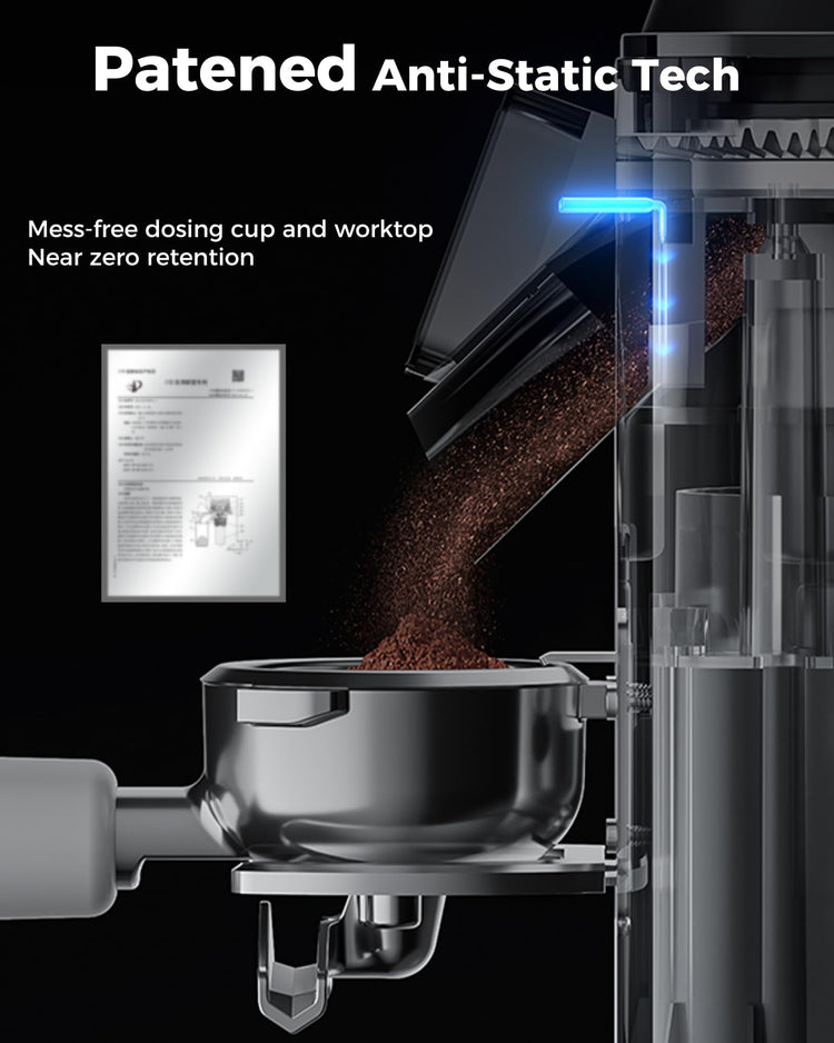 G1 Conical Burr Coffee Grinder with 48 Grind Settings