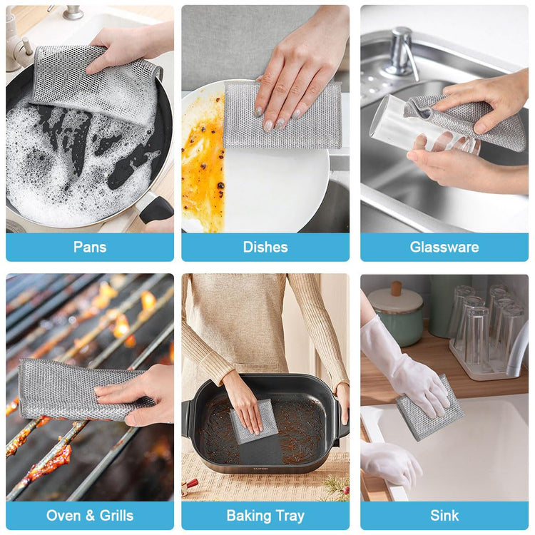 Non Scratch Wire Dishcloth 24PK (24 Count)