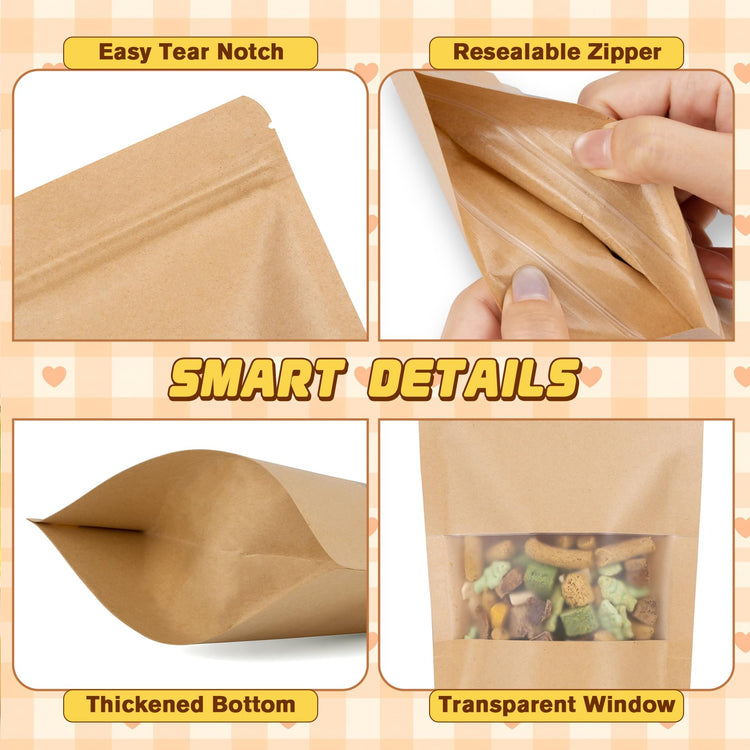 50 Pack Cookie Bags