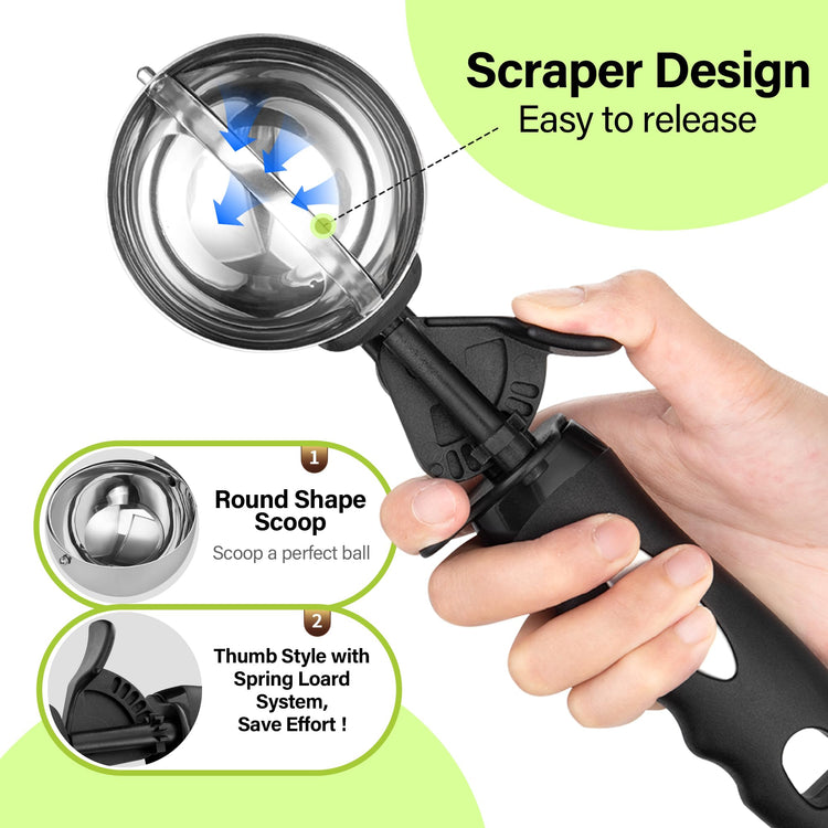 Ice Cream Scoop with Trigger