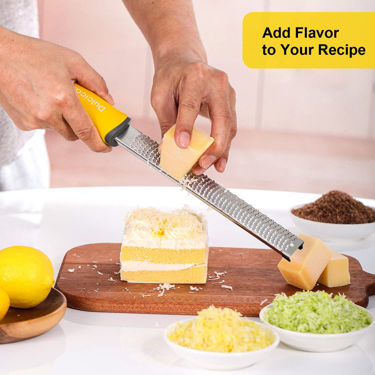 Professional Stainless Steel Lemon Zester & Grater