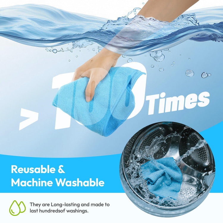 Microfiber Cleaning Cloth (12 Count)