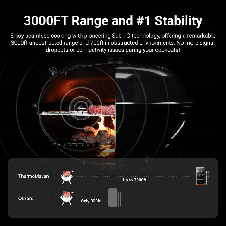 Sub 1G Wireless Meat Thermometer