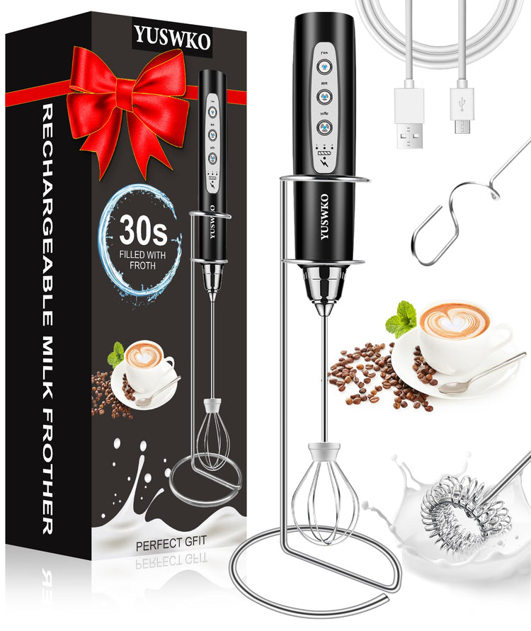 Handheld Milk Frother Wand for Coffee