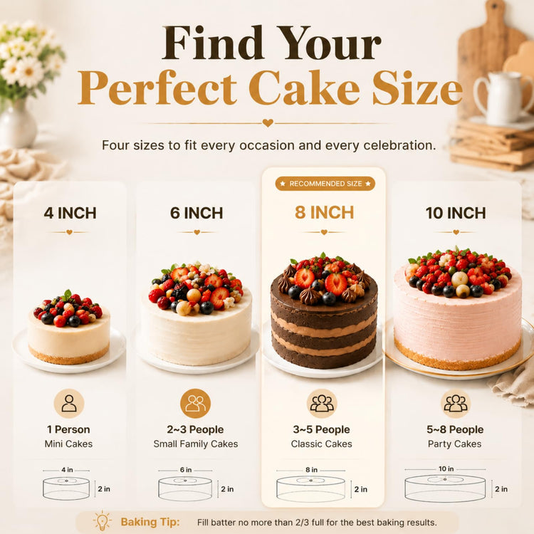 8 Inch Round Cake Pan