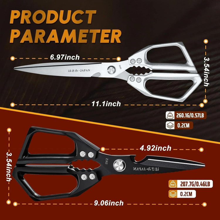 Kitchen Scissors Set Upgraded