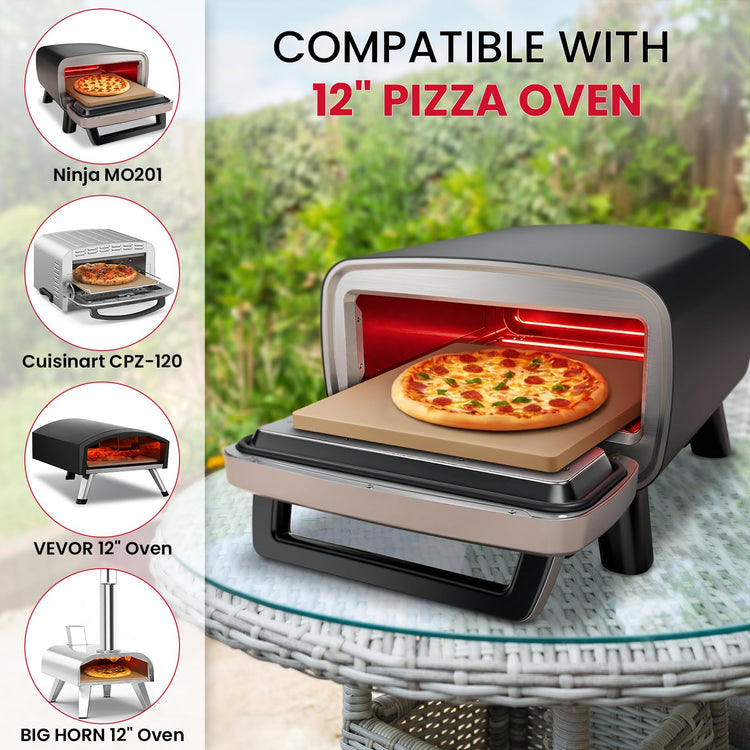 12"x12" Square Pizza Stone for Oven Grill