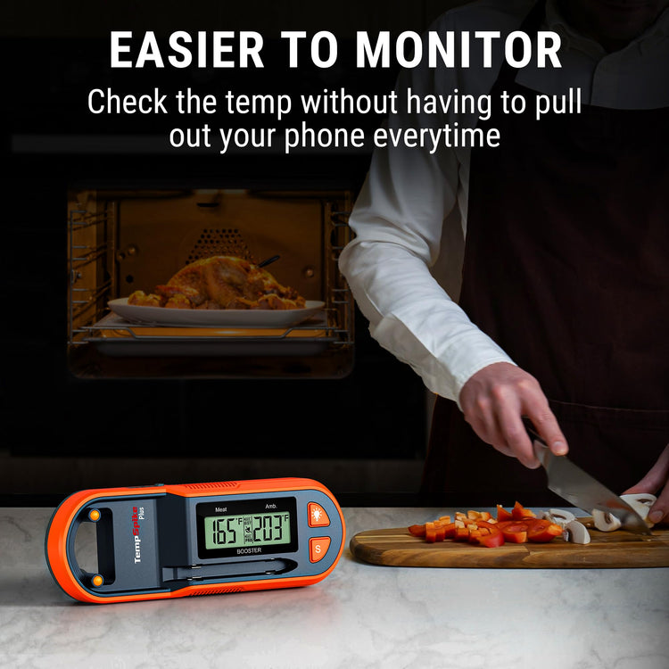 TempSpike 600ft Wireless Meat Thermometer with Ultra