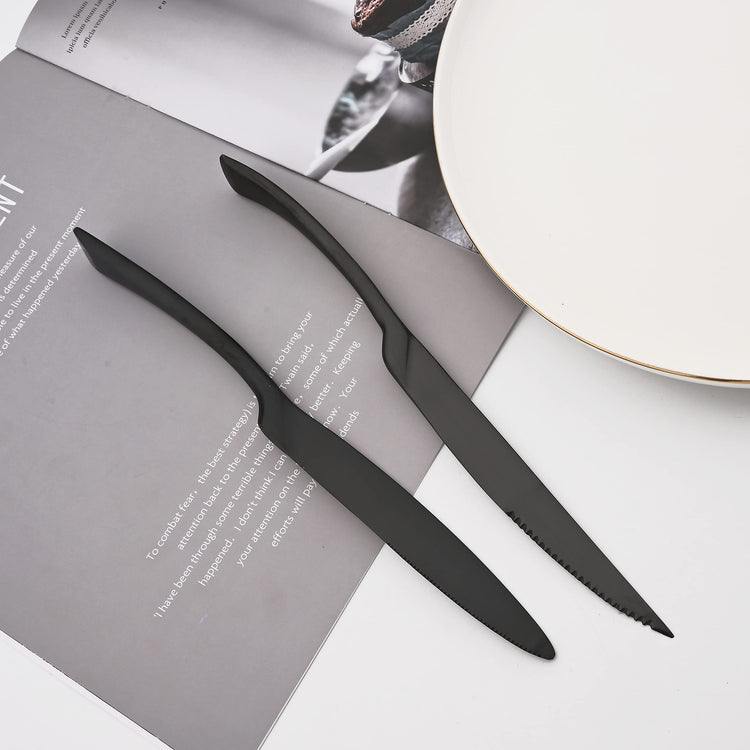 Luxury Silverware Set Flatware Cutlery 18