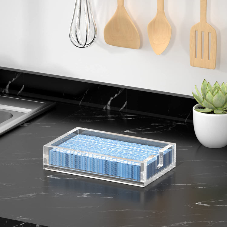 Acrylic Napkin Holder for Bathroom