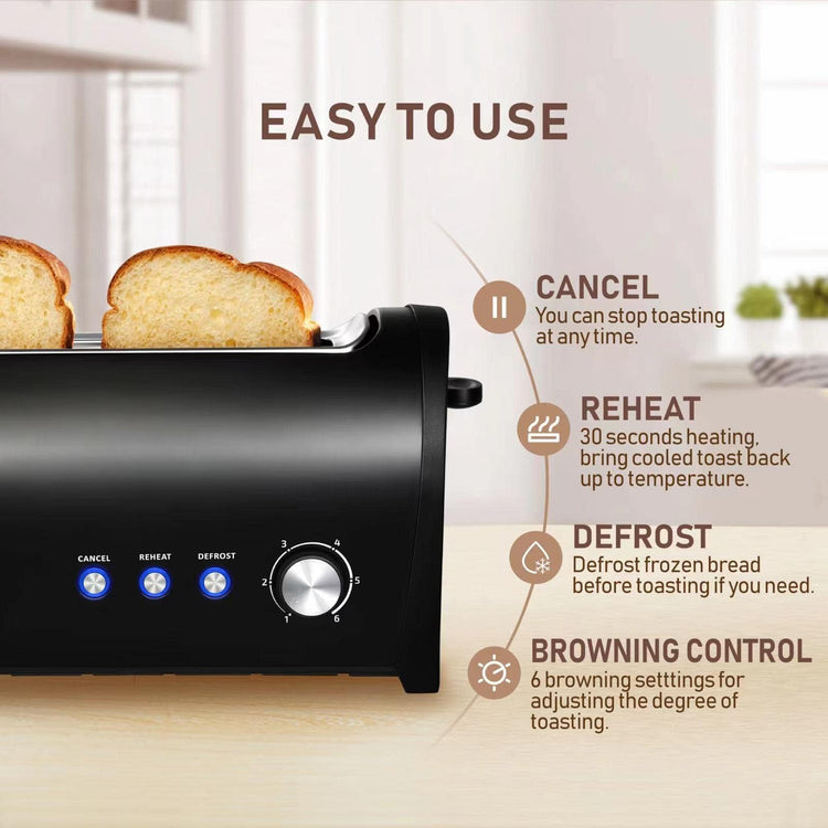 Long Slot Toaster 2 Slice