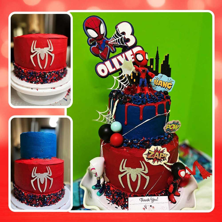 Spiderman Sprinkles for Cake (4 Ounce)