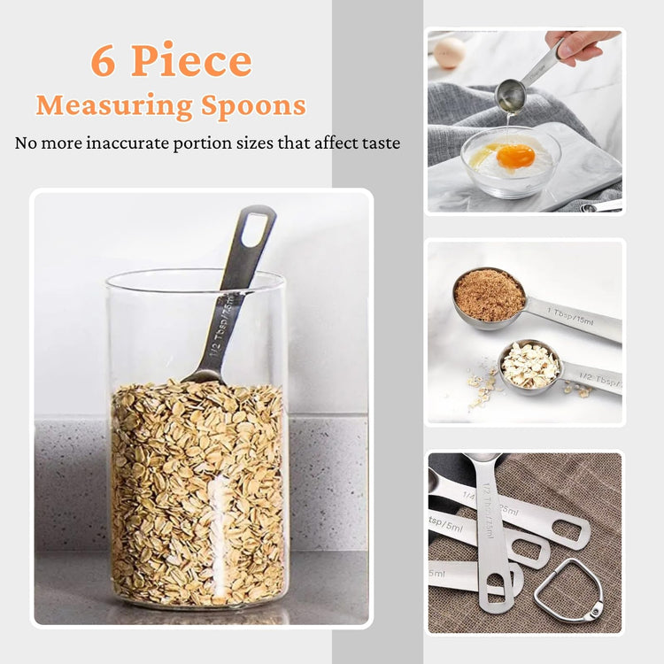 18PCS Measuring Cups and Spoons Set (18 Count)