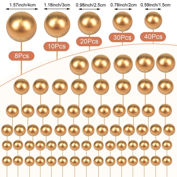 Balls Cake Topper (108 Count)