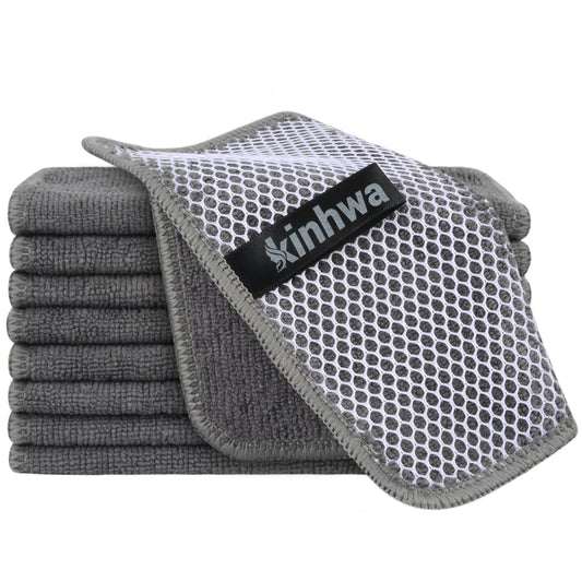 Dish Cloths for Washing Dishes with Scrub Side (9 Count)