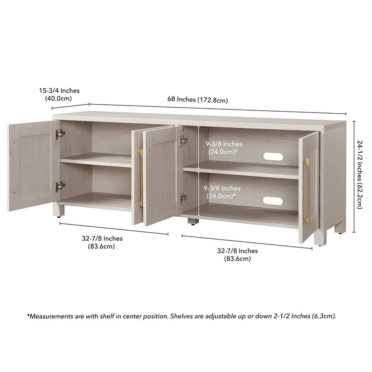 68" TV Stand for TVs up to 75"