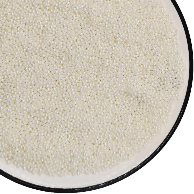 Edible White Pearl Sugar Sprinkles 4.23 oz (4.23 Ounce)