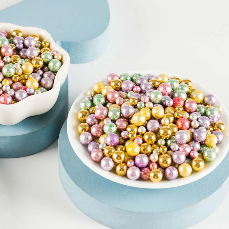 Pastel Pearl Sugar sprinkles (4.58 Ounce)