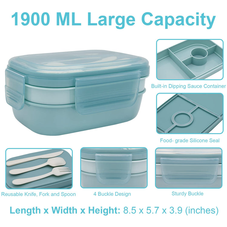 Leakproof Bento Box & Insulated Lunch Bag Set