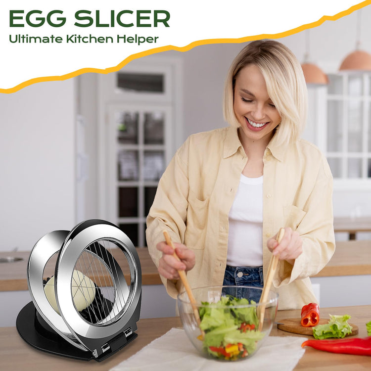 Egg Slicer for Hard Boiled Eggs