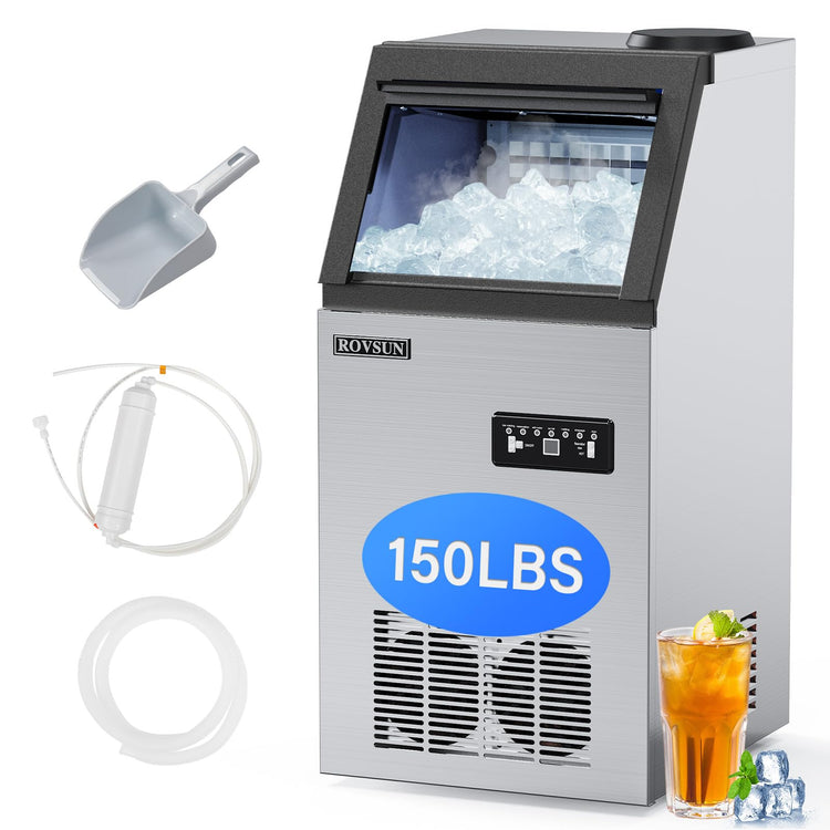 Stainless Steel Commercial Ice Maker Machine
