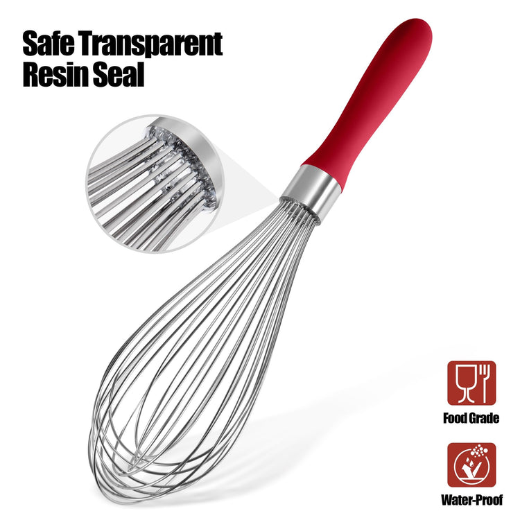 18 8 Stainless Steel Balloon Whisk for Cooking