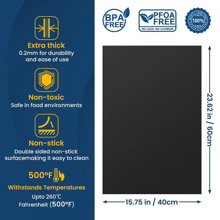 4Pack Oven Liners for Bottom of Electric Gas Oven (4 Count)
