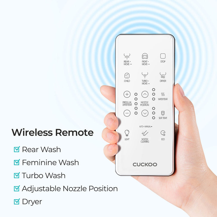 Electric Bidet for Elongated Seats