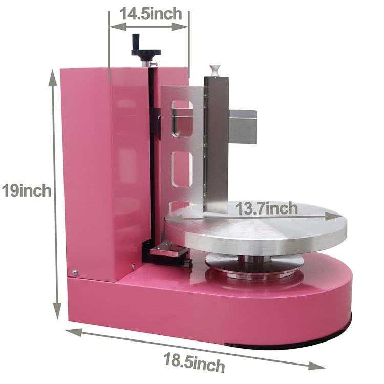 Electric Cake Frosting & Smoothing Machine Stainless Steel 110V