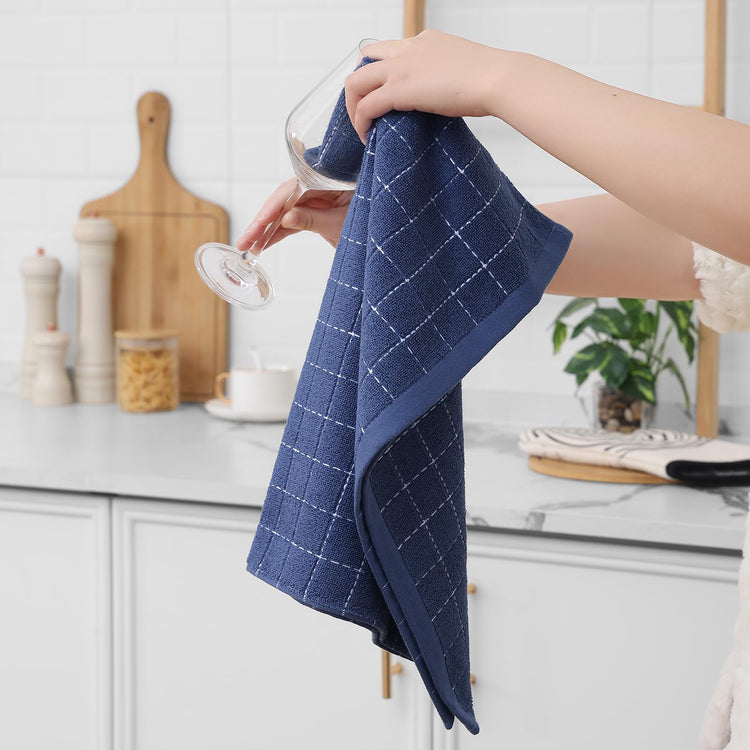 100% Cotton Terry Kitchen Towels (4 Count)