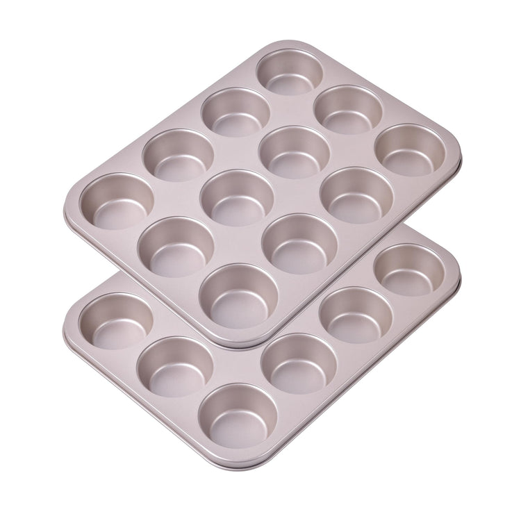 Nonstick 12 Cup Muffin Pan (2 Count)