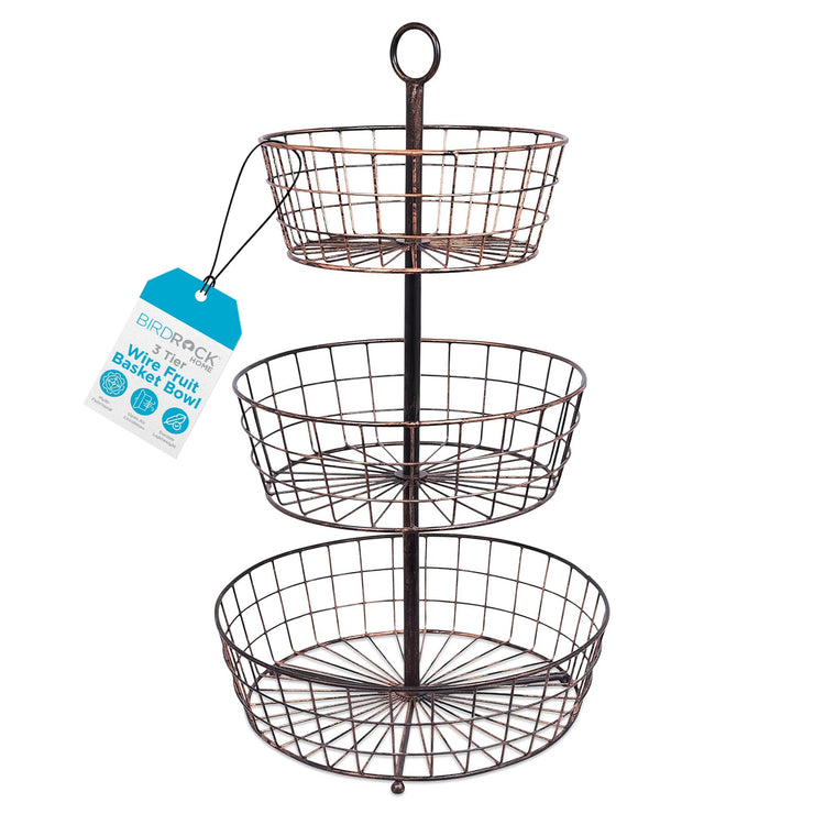 3 Tier Wire Fruit Basket