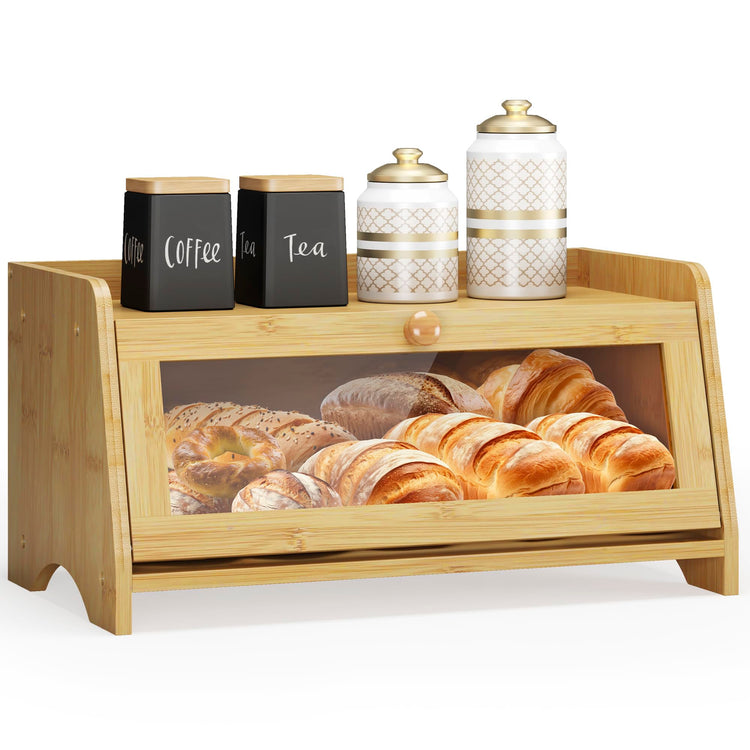 Bread Box for Kitchen Countertop