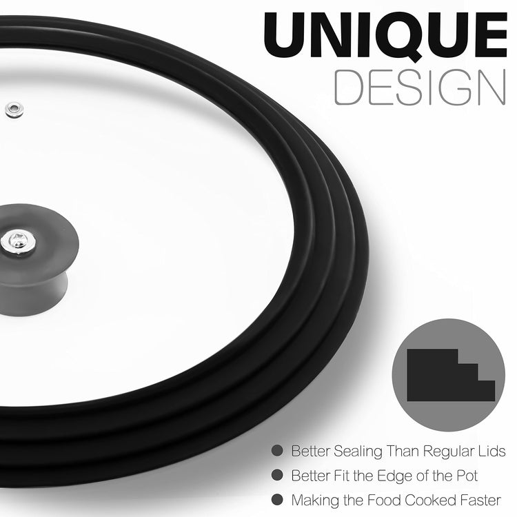 Silicone Universal Lid for Pots (2 Count)