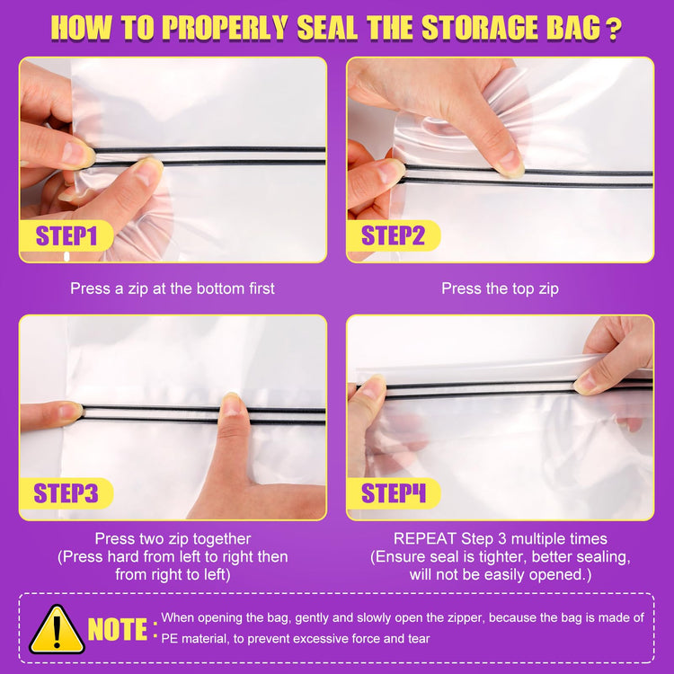 25 Gallon Storage Bags (3 Count)