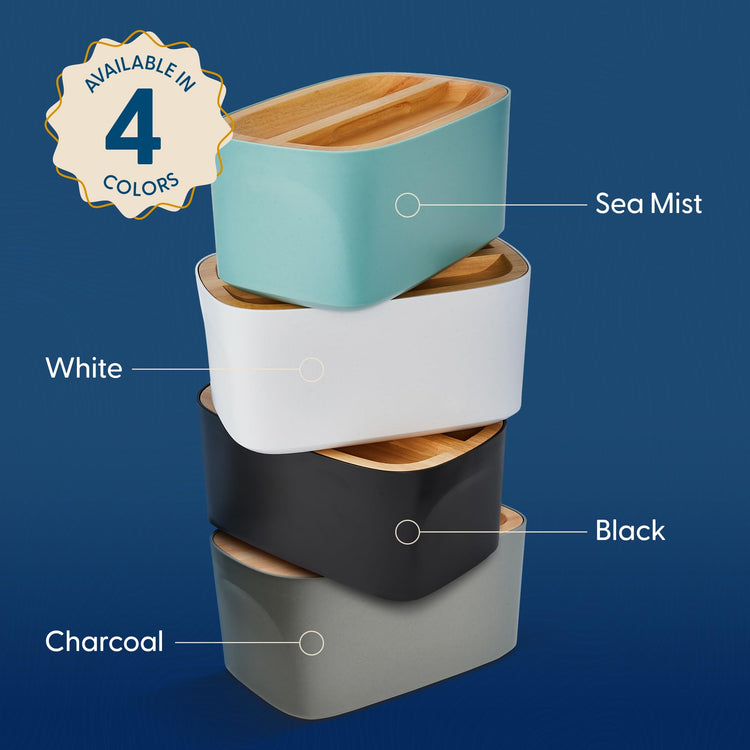 Sonder LA Union Bread Box with Wood Lid